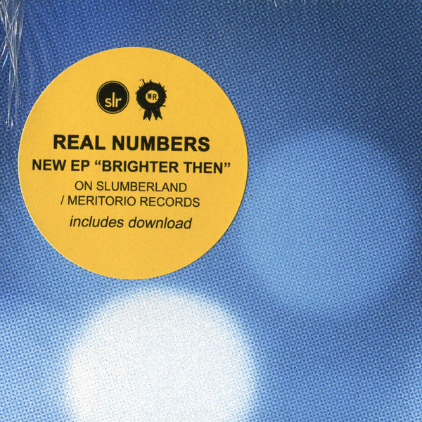 Real Numbers : Brighter Then (12", EP, Ltd)