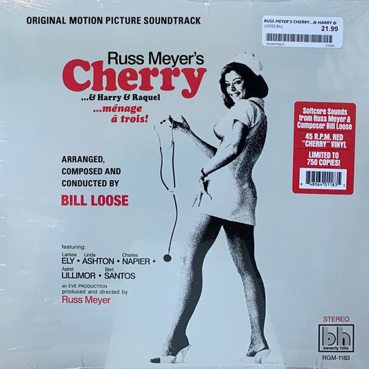 William Loose : Cherry...& Harry & Raquel (Original Motion Picture Soundtrack) (LP, Ltd, Red)