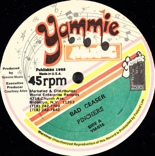 Pinchers : Bad Ceaser (12")