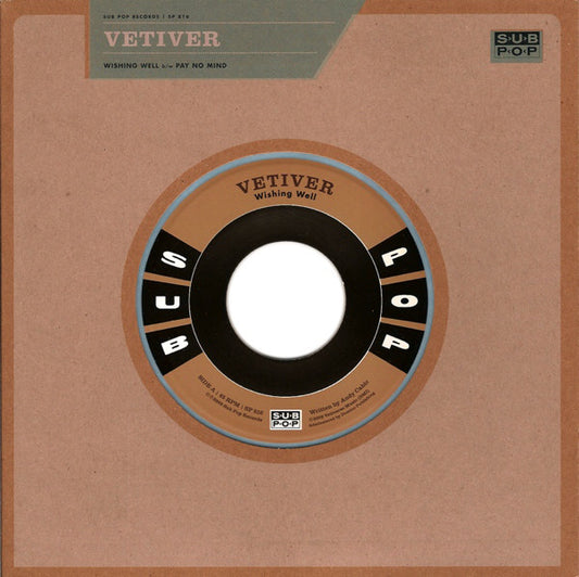 Vetiver : Wishing Well (7", Ltd, Blu)