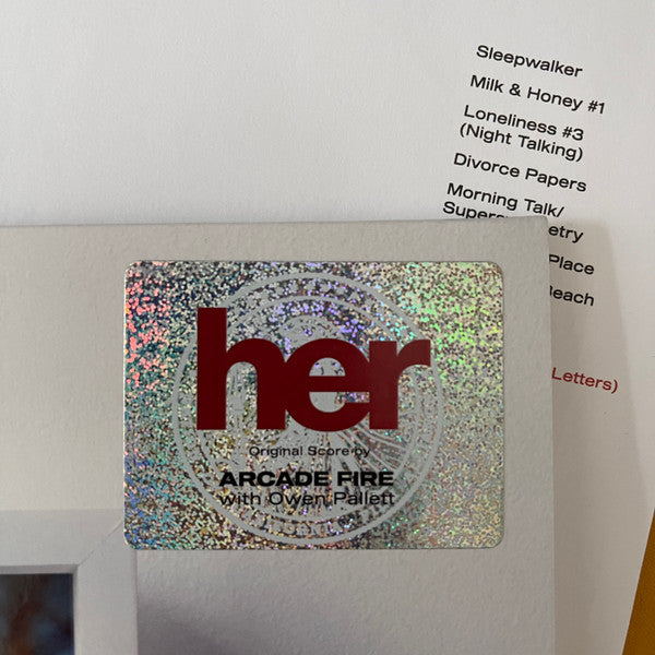 Buy Arcade Fire With Owen Pallett : Her (LP, Album, Ltd, Whi