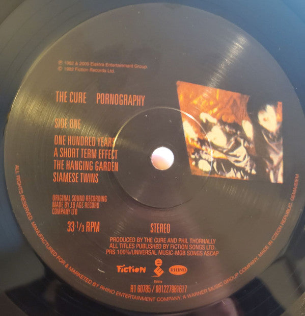 The Cure - Pornography (LP, Album, RE, RM, 180)