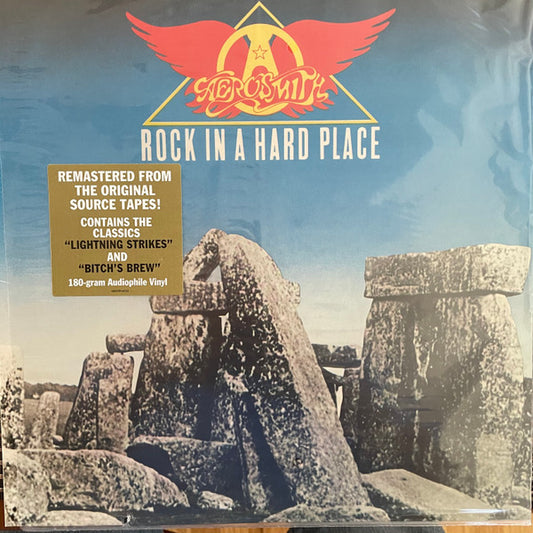 Aerosmith : Rock In A Hard Place (LP, Album, RE, RM, RP, 180)