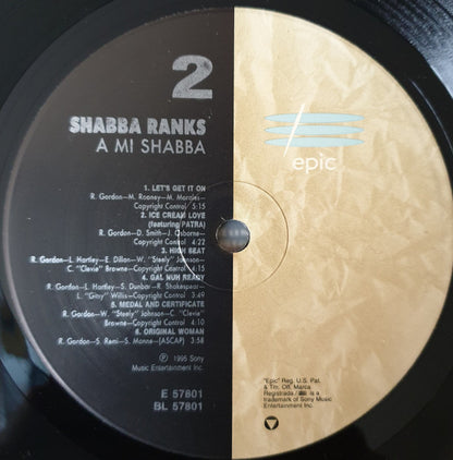 Shabba Ranks : A Mi Shabba (LP, Album)