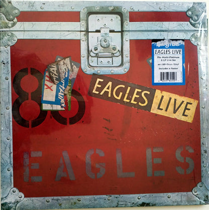 Eagles : Eagles Live (2xLP, Album, RE, 180)