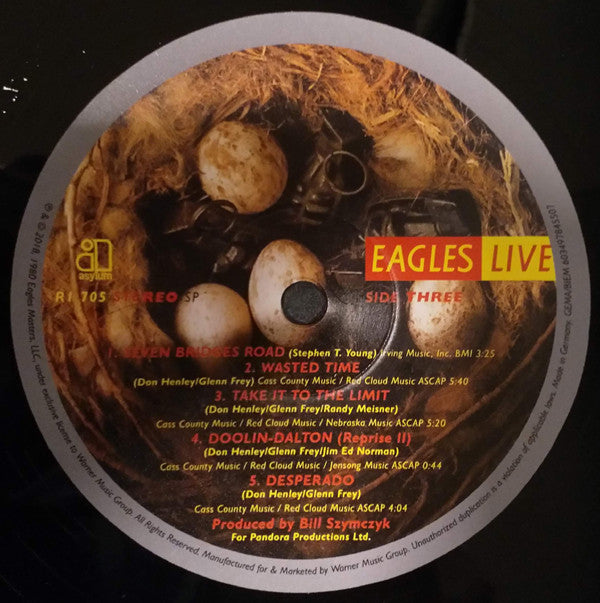 Eagles : Eagles Live (2xLP, Album, RE, 180)