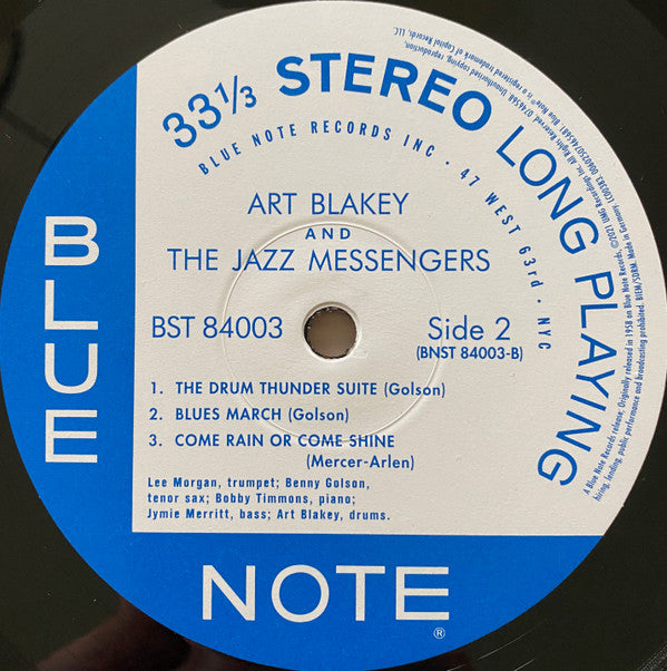 Buy Art Blakey & The Jazz Messengers : Moanin' (LP, Album, RE, 180