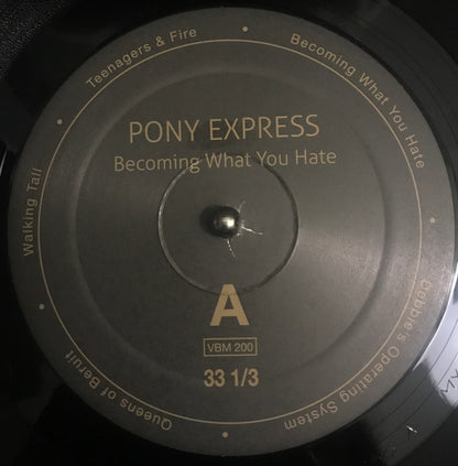 Pony Express : Becoming What You Hate (12", Album)