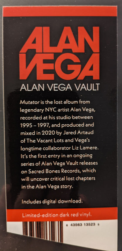 Alan Vega : Mutator (LP, Album, Ltd, Red)