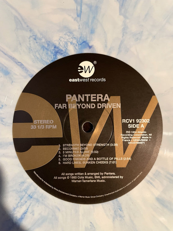 Pantera - Far Beyond Driven (LP, Album, Ltd, RE, RP, Whi)