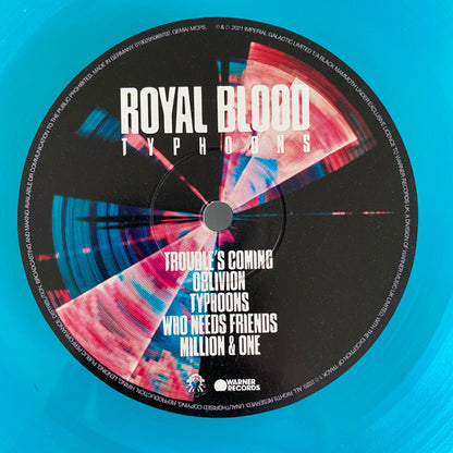 Royal Blood (6) : Typhoons (LP, Album, Ltd, Blu)