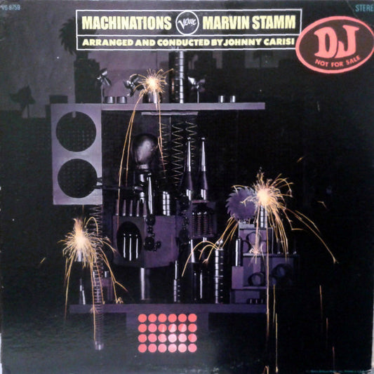 Marvin Stamm : Machinations (LP, Album, Promo, Yel)