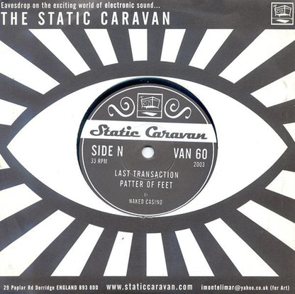 Naked Casino / Little Robot Voice : Naked Casino / Little Robot Voice Split (7")