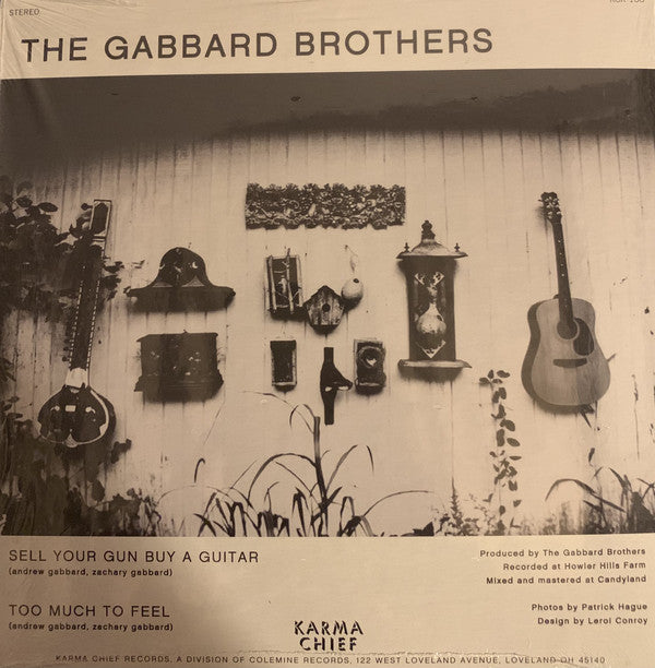 The Gabbard Brothers : Sell Your Gun Buy A Guitar (7", Single, Ltd, Tea)