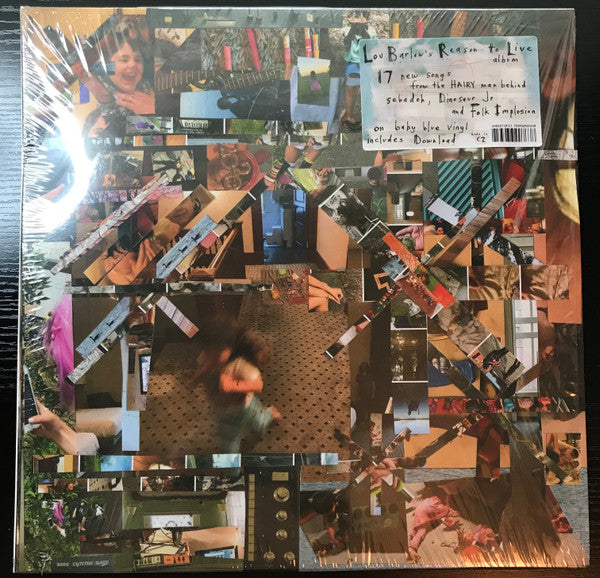 Lou Barlow - Reason To Live (LP, Album, Ltd, Blu)