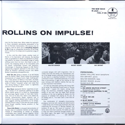 Sonny Rollins : On Impulse! (LP, Album, RE, 180)