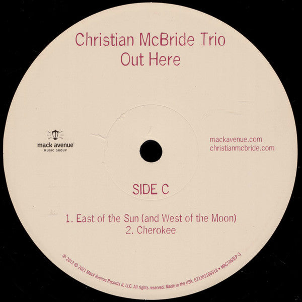 Christian McBride Trio : Out Here (2xLP, Album, Ltd, RE)