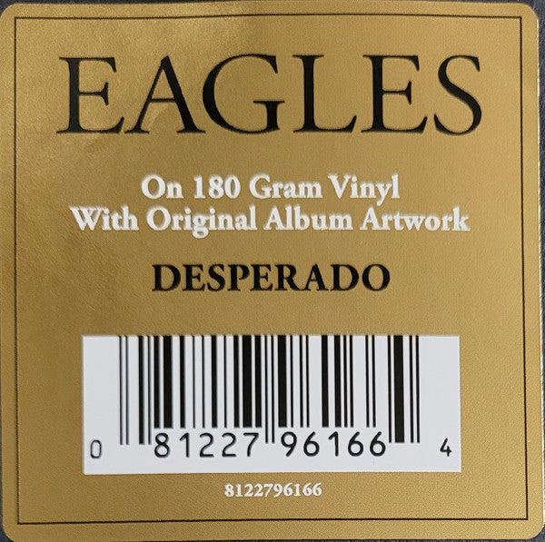 Eagles - Desperado (LP, Album, RE, 180)