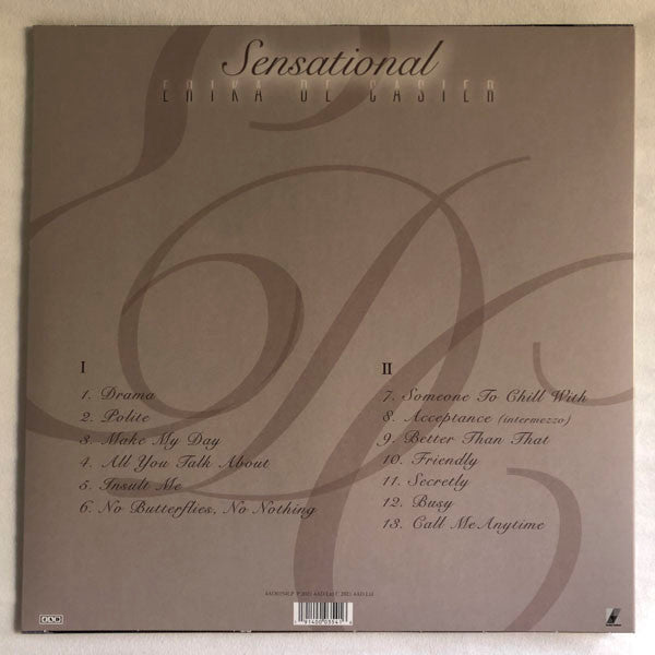 Erika de Casier : Sensational (LP, Album, GZ )