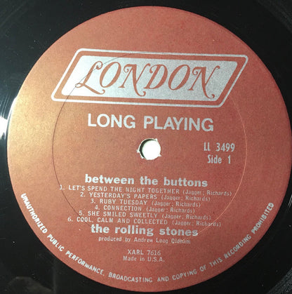 The Rolling Stones : Between The Buttons (LP, Album, Pit)