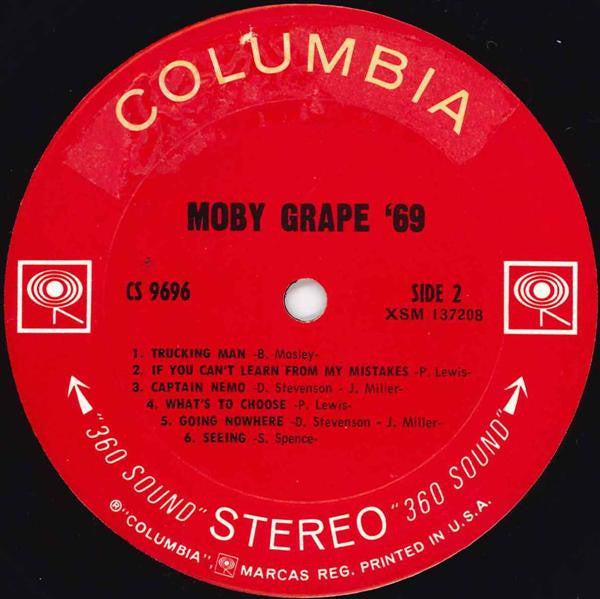 Moby Grape : Moby Grape '69 (LP, Album, Pit)