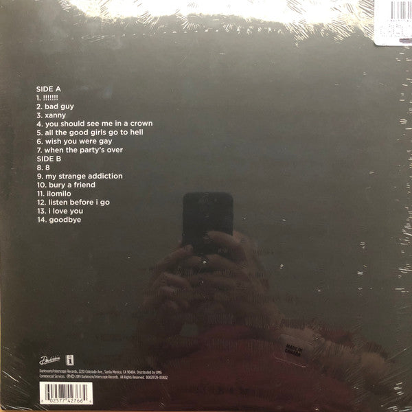 Billie Eilish CD When We Fall Asleep Where Do We Go? 2019 Sp. Edition  Sealed New
