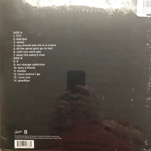 Billie Eilish : When We All Fall Asleep, Where Do We Go? (LP, Album)