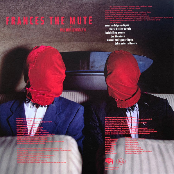 Buy The Mars Volta : Frances The Mute (2xLP + LP, S/Sided, Etch + 