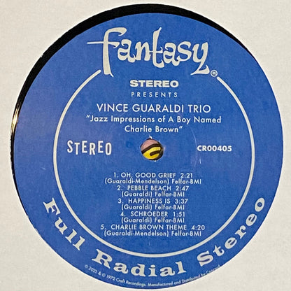 Vince Guaraldi Trio : A Boy Named Charlie Brown (LP, Album, RE)