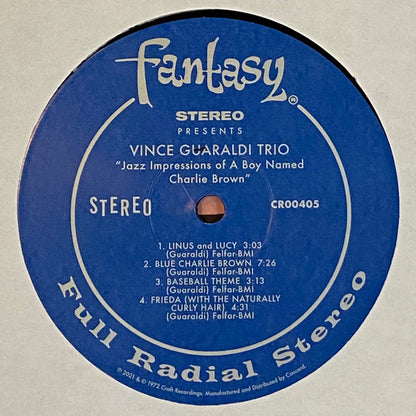 Vince Guaraldi Trio : A Boy Named Charlie Brown (LP, Album, RE)