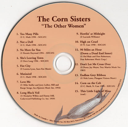 The Corn Sisters : The Other Women (CD, Album, Dig)