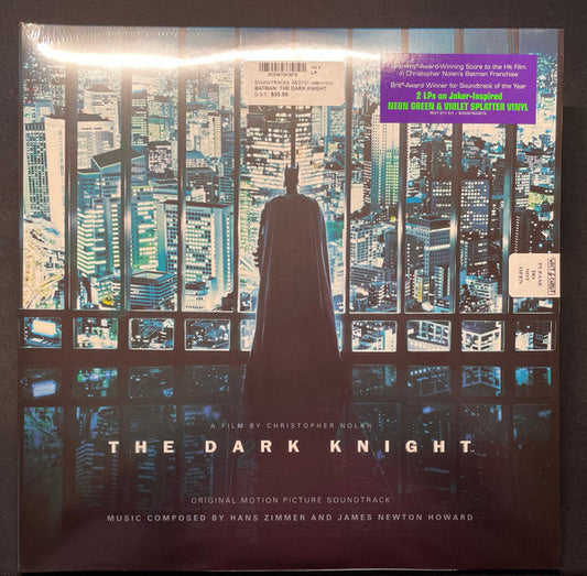 Hans Zimmer And James Newton Howard : The Dark Knight (Original Motion Picture Soundtrack) (Album, Ltd, RE + LP, Gre + LP, Pur)