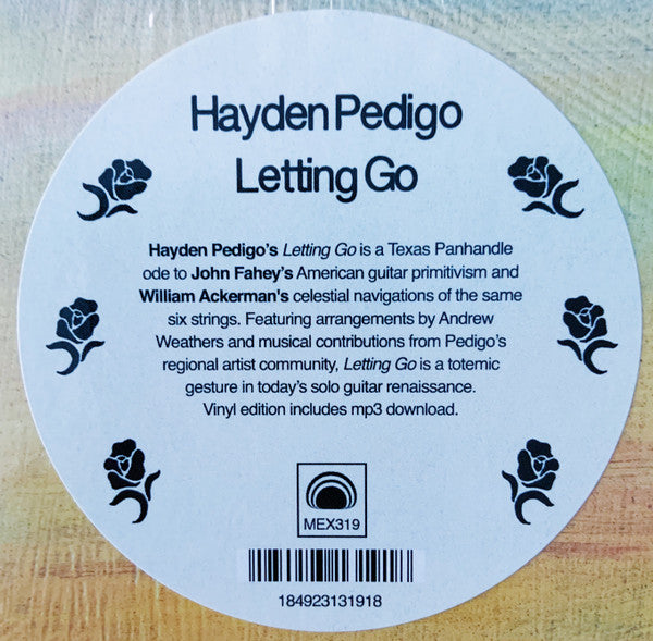 Hayden Pedigo : Letting Go (LP, Album)