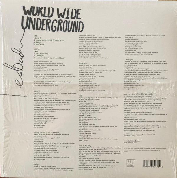Erykah Badu - Worldwide Underground (LP, Album, RE)