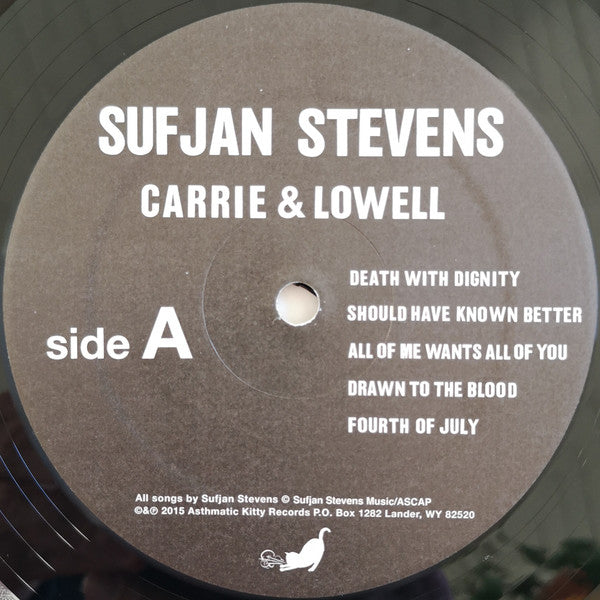 sufjan セール stevens carrie and lowell レコード