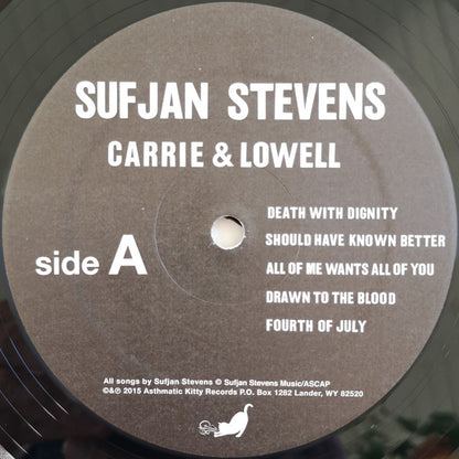 Sufjan Stevens : Carrie & Lowell (LP, Album, RE)