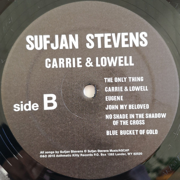 Sufjan Stevens - Carrie & Lowell (LP, Album, RE)