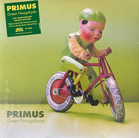 Primus : Green Naugahyde (2x12", Album, Gre)