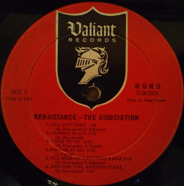 The Association (2) : Renaissance (LP, Album, Mono, RP)