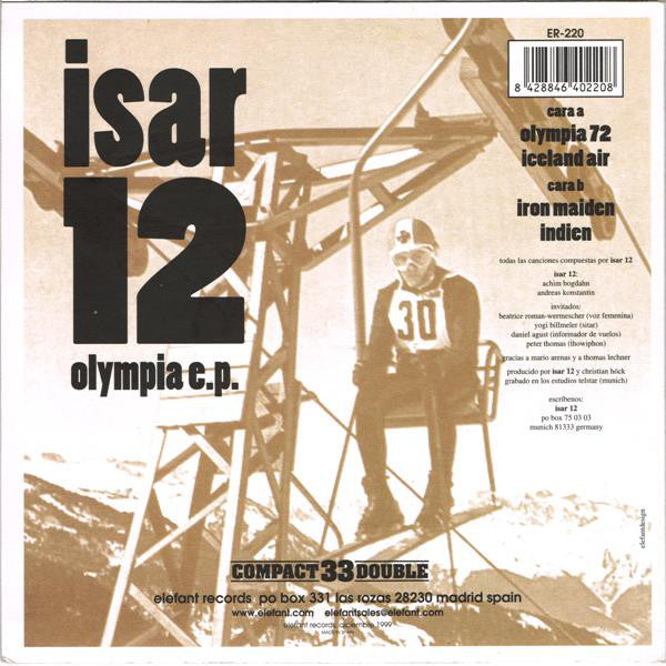 Isar 12 : Olympia E.P. (7", EP, Whi)