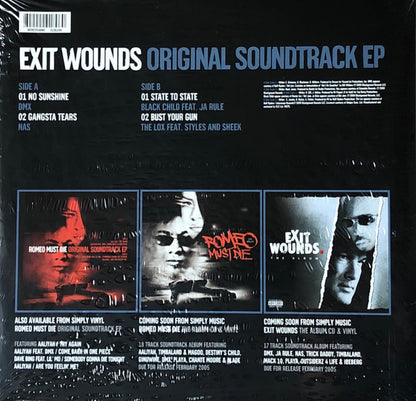 Various : Exit Wounds Original Soundtrack EP (12", EP)