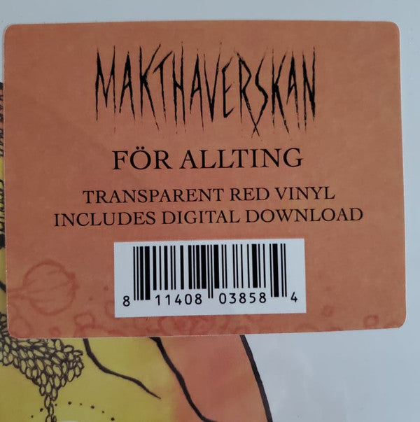 Makthaverskan : För Allting (LP, Album, Ltd, Red)