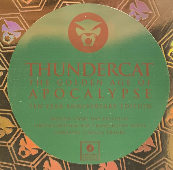 Thundercat : The Golden Age Of Apocalypse (LP, Album, Dlx, Ltd, RE, Red)