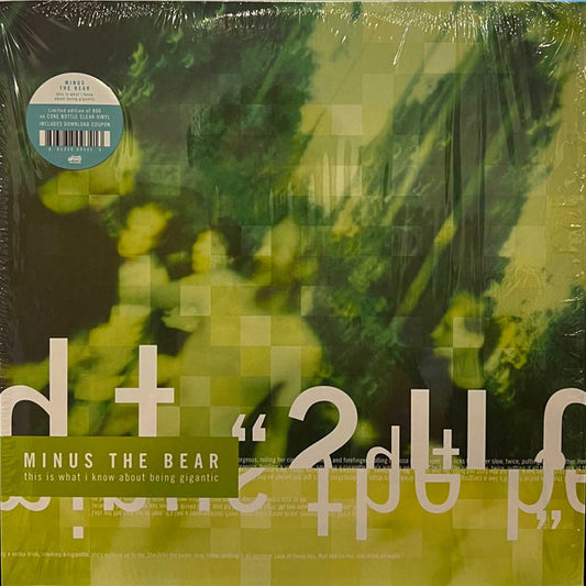 Minus The Bear : This Is What I Know About Being Gigantic (12", EP, Ltd, RE, RM, Cok)