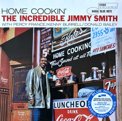 The Incredible Jimmy Smith* : Home Cookin' (LP, Album, RE, 180)