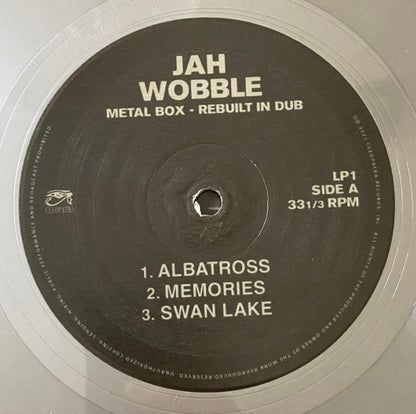 Jah Wobble : Metal Box - Rebuilt in Dub (2xLP, Album, Ltd, Sil)