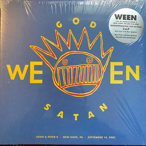 Ween : God Ween Satan: Live (LP, Red + LP, Blu + Album, Ltd)