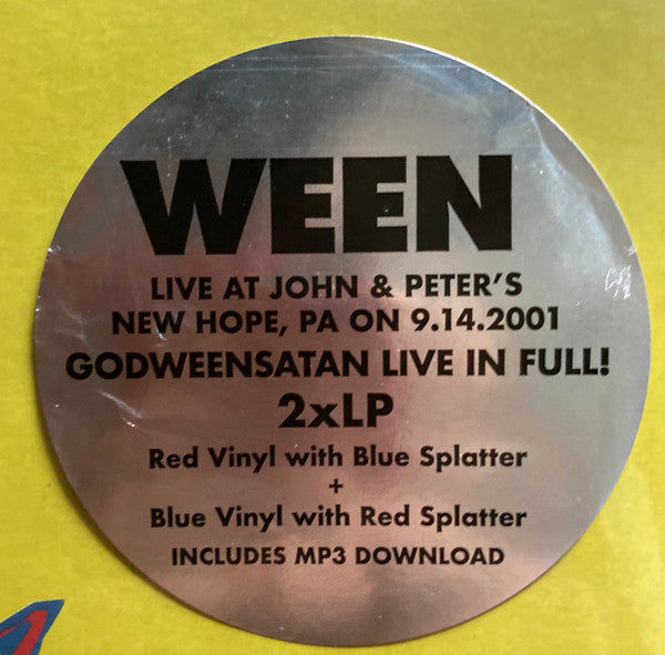 Ween : God Ween Satan: Live (LP, Red + LP, Blu + Album, Ltd)