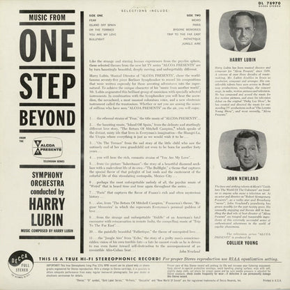 Harry Lubin : One Step Beyond (LP, Album)