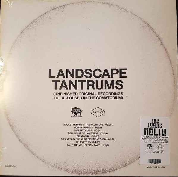 Mars Volta, The - Landscape Tantrums (Unfinished Original Recordings Of  De-Loused In The Comatorium) (LP,Album,Remastered,Stereo)